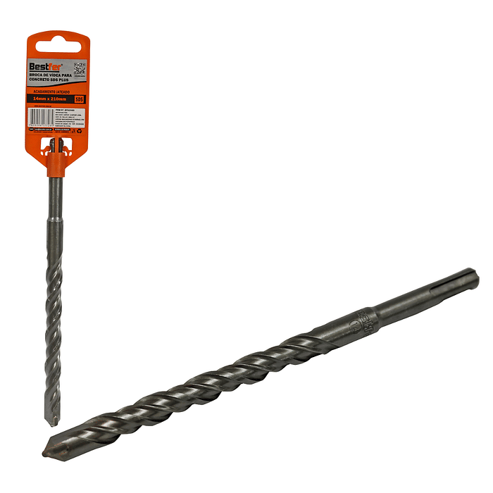 Broca SDS Plus com Videa para Concreto Martelete