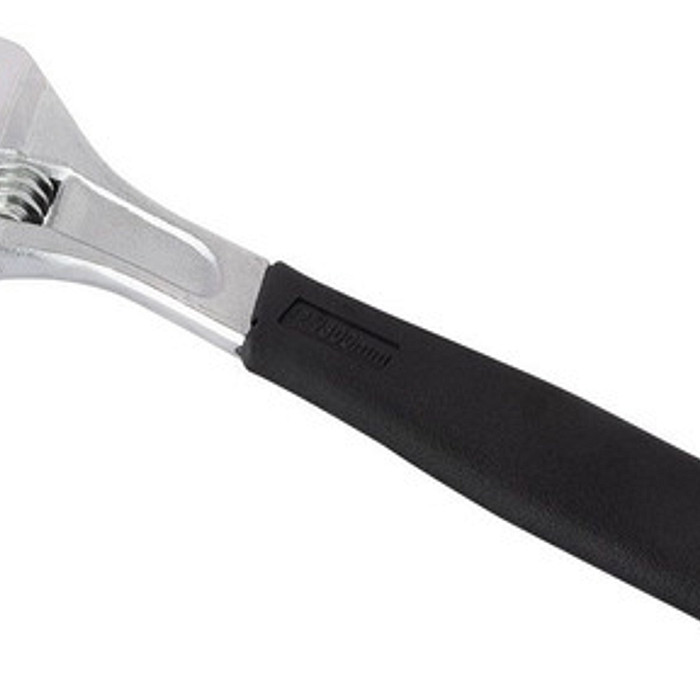 Chave Boca Inglesa Ajustável Aço Carbono - Kit 8 + 12"