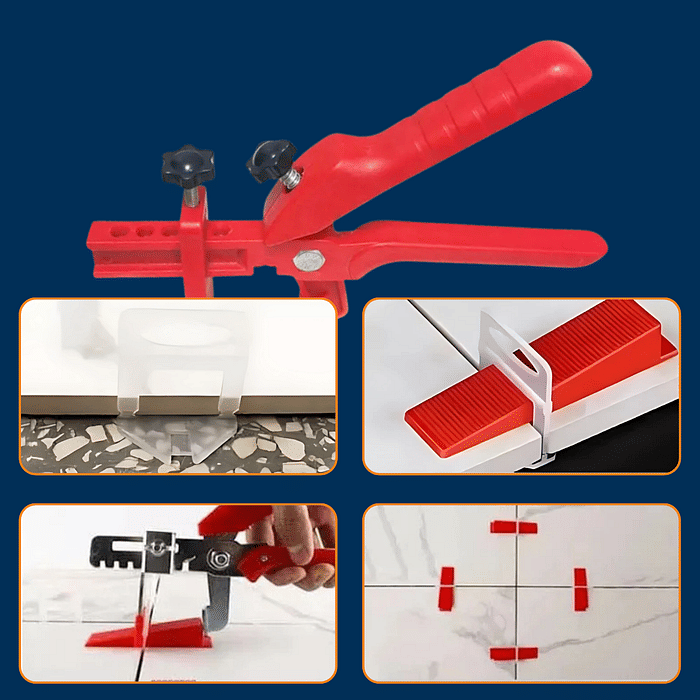 Alicate Nivelador de Piso Alta Precisão - Cunha de 3,8 a 8cm