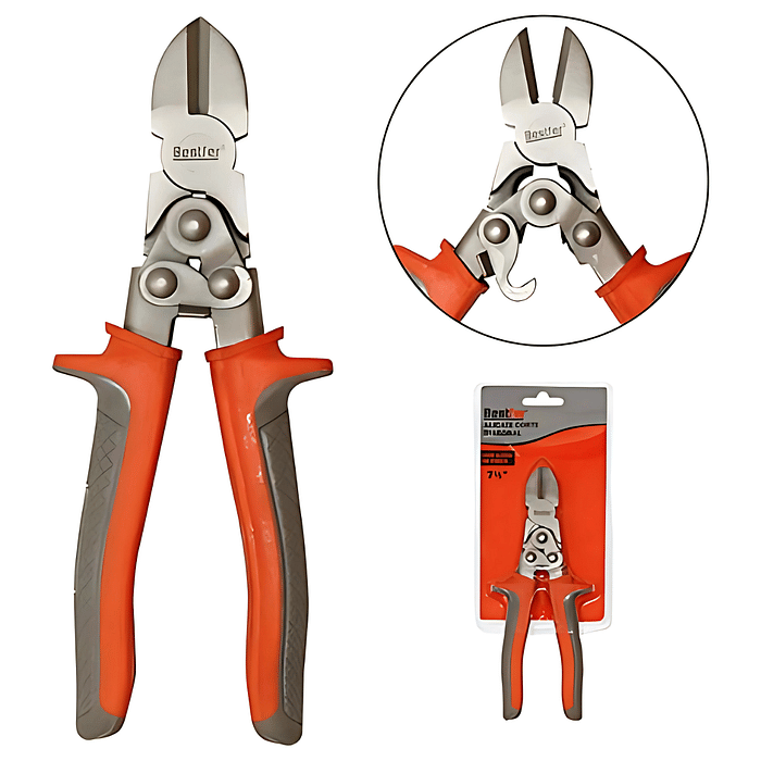 ALICATE CORTE DIAGONAL COM ALIVIO DE FORCA  - 7 1/2POL