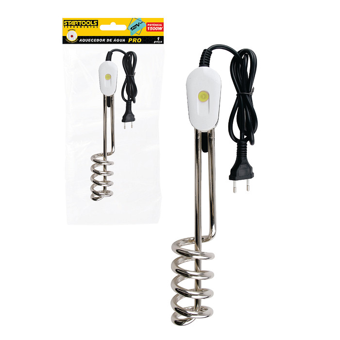 Aquecedor de Água Ebulidor Rabo Quente 110V/220V Alta Performance Rápido e Econômico