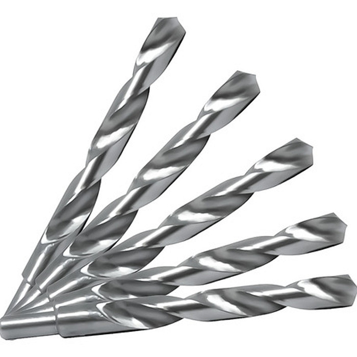 Kit 8 Broca Aço Rápido 13mm 14mm 15mm 16mm 17mm 18mm 19mm 20mm HSS Din338