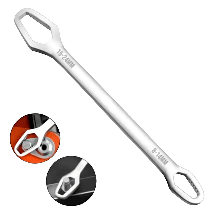 Chave Combinada Boca Mágica Universal Aperto Mecanica 8-24mm