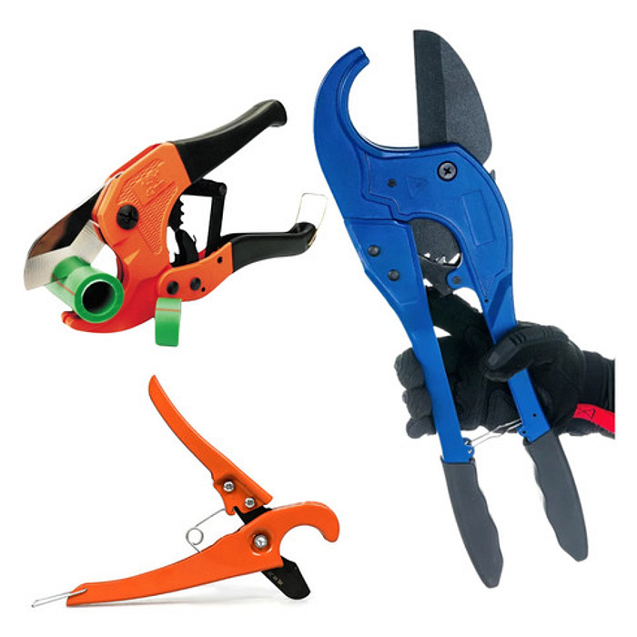 Kit 3 Cortador de Tubos Profissional PVC PPR PEX PEAD 75mm