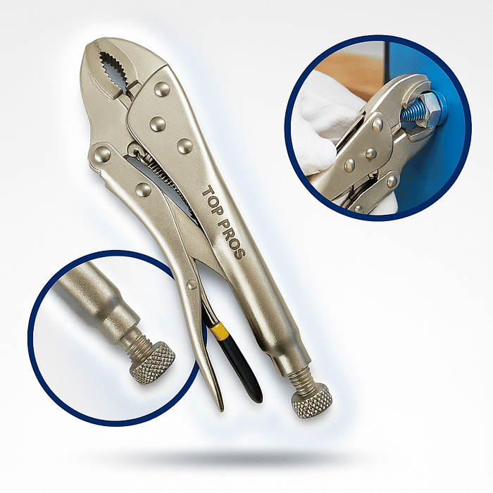 Alicate de Pressão Mordente Curvo 7" E 10"