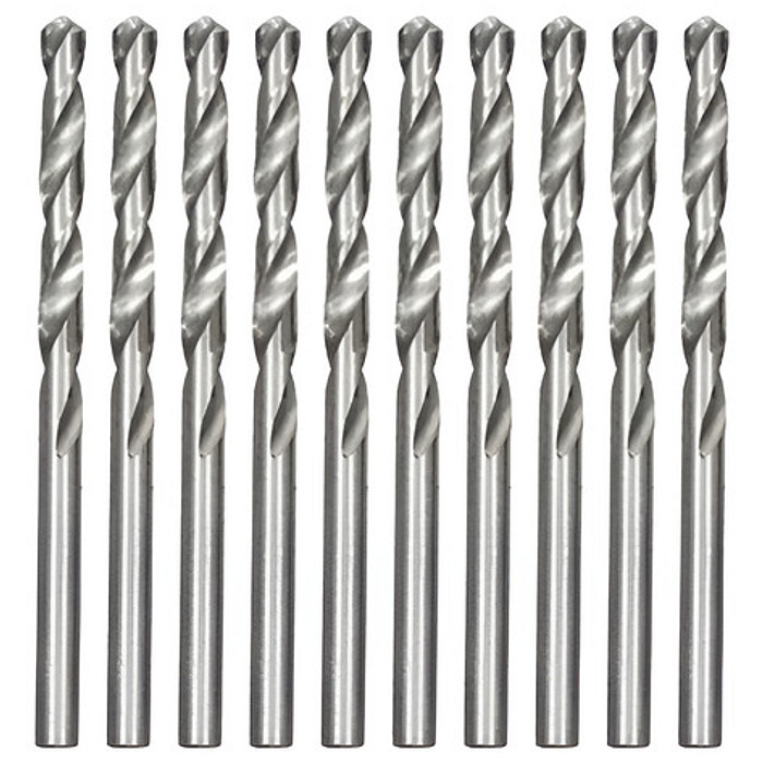 Kit 30 Brocas Aço Rápido 2,5mm Polida Para Metal HSS Din338