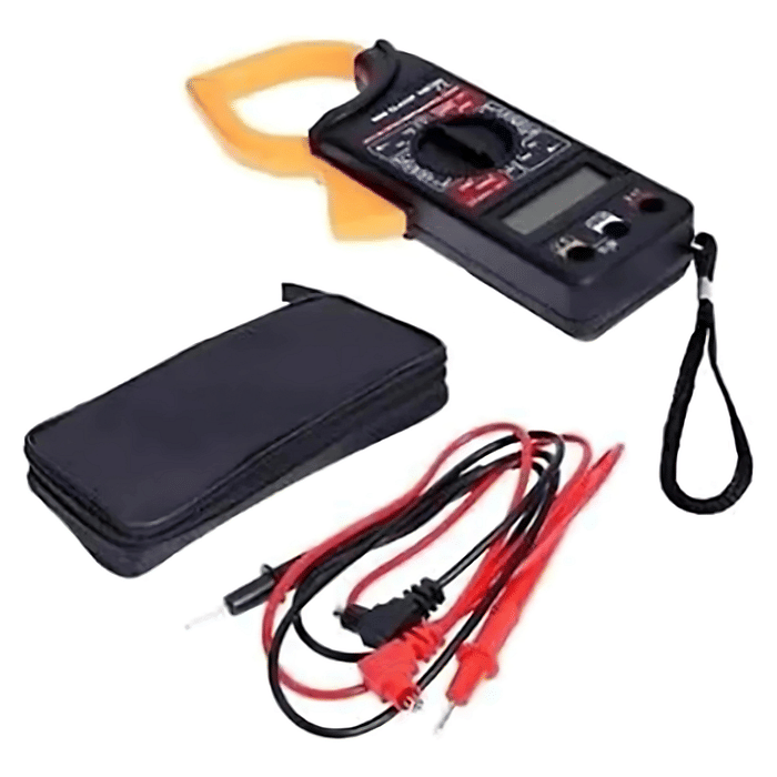 Alicate Amperímetro Digital Linha Profissional com Estojo Precisão