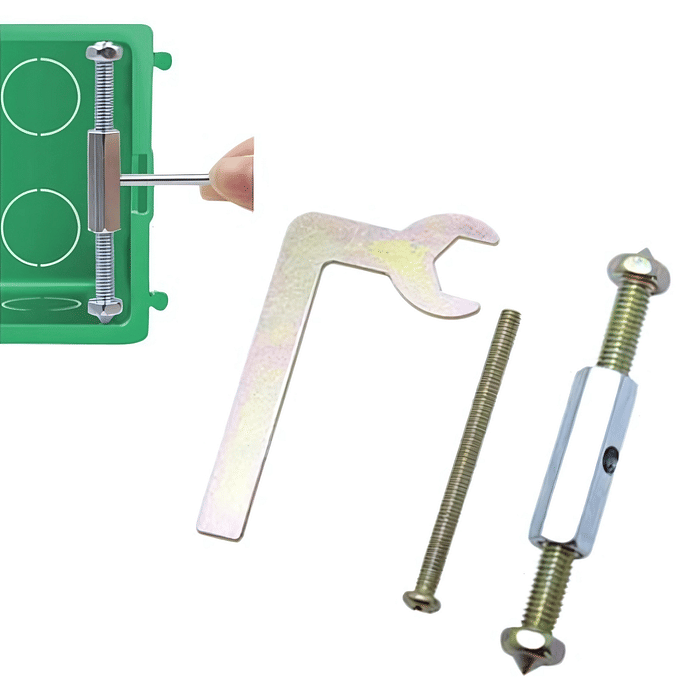 Reparo Salva Caixinha Kit 10pçs  Luz Tomada Conserto Aba Quebrada