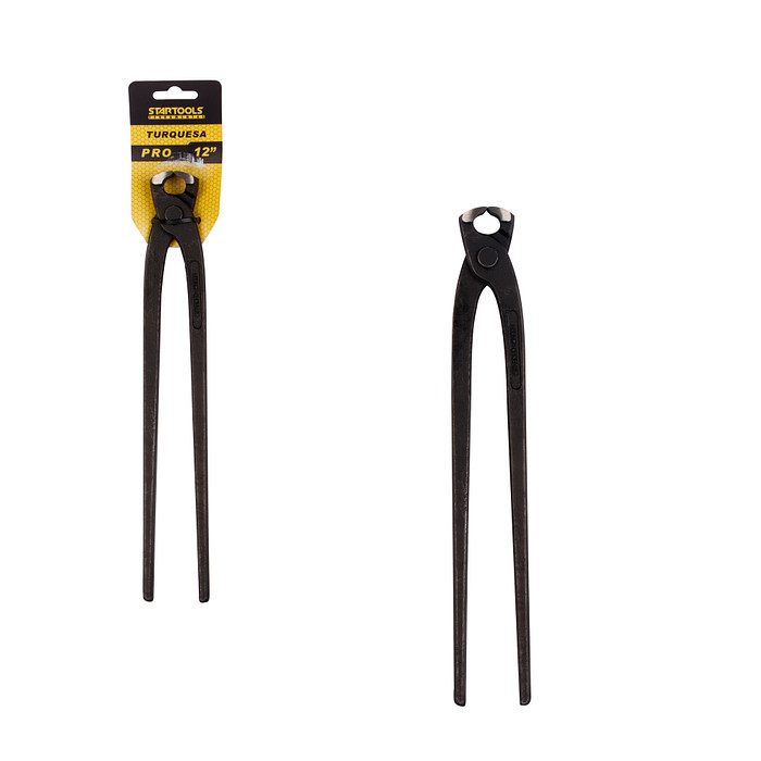 Alicate Torquês Turquesa Aço Carbono Cabo Antiderrapante Profissional