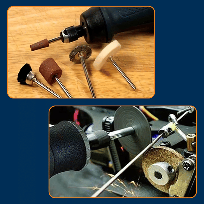 Acessórios para Micro Retífica Maleta com 99 ou 208pçs