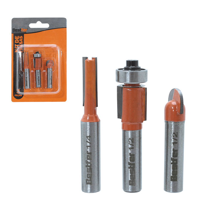 KIT DE FRESAS - 3 PCS