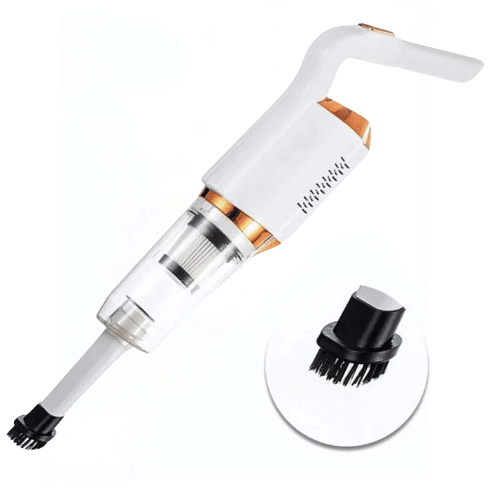 Aspirador de Pó Vertical Recarregável USB 120W Portátil 2 em 1