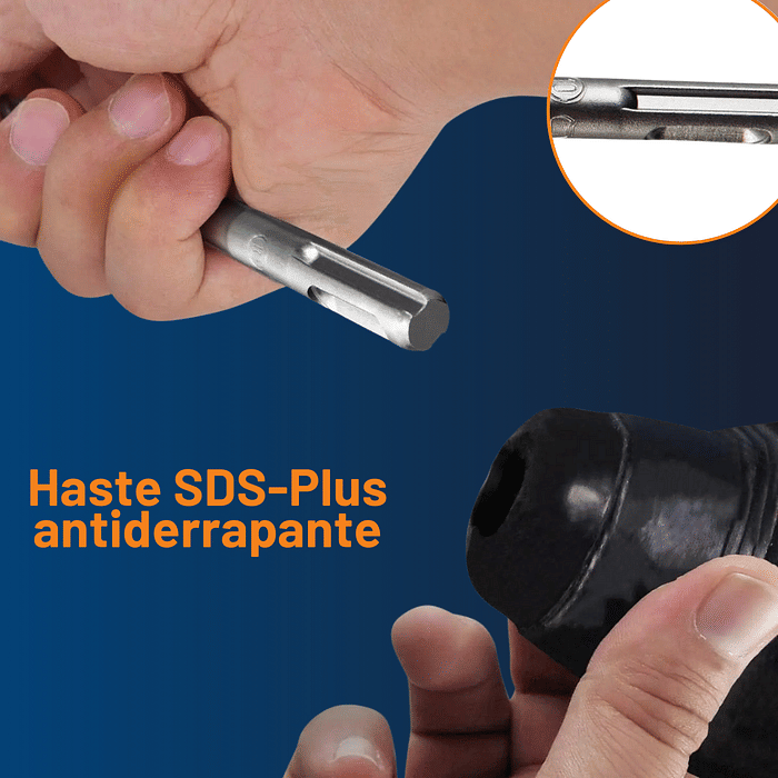Broca SDS Plus com Videa para Concreto Martelete