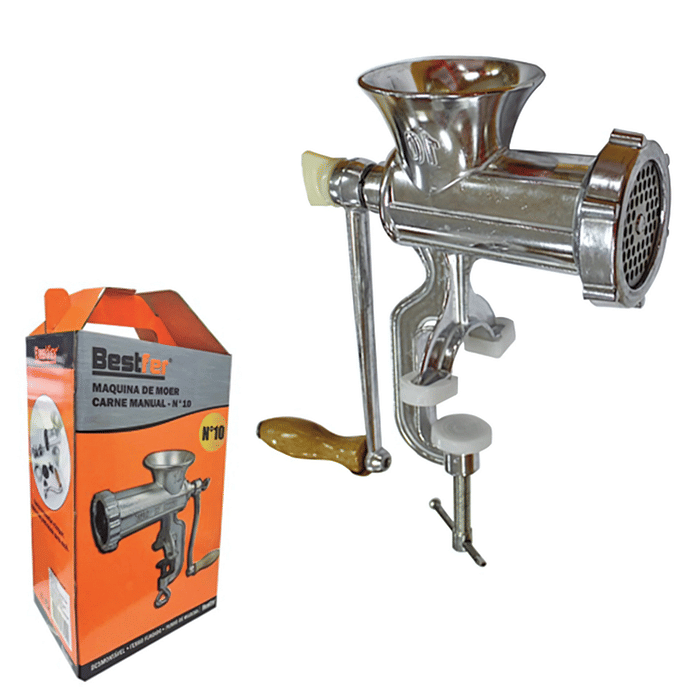 Maquina Manual de Moer Carne Moedor nº10