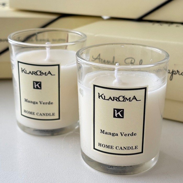 Kit Presente 2 Velas Manga Verde - 50g