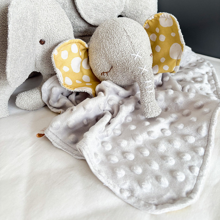 Naninha Elefantinho Neutro - 35 cm