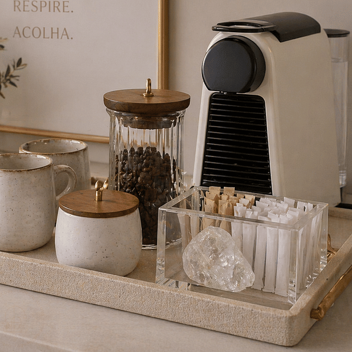 Porta Adoçante c/ Pedra Natural