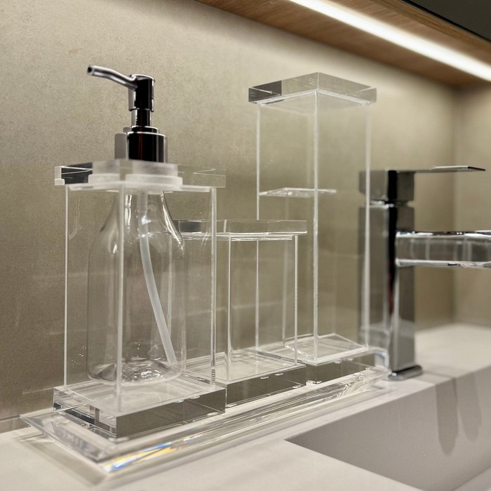 Bandeja Diamente Acrílico