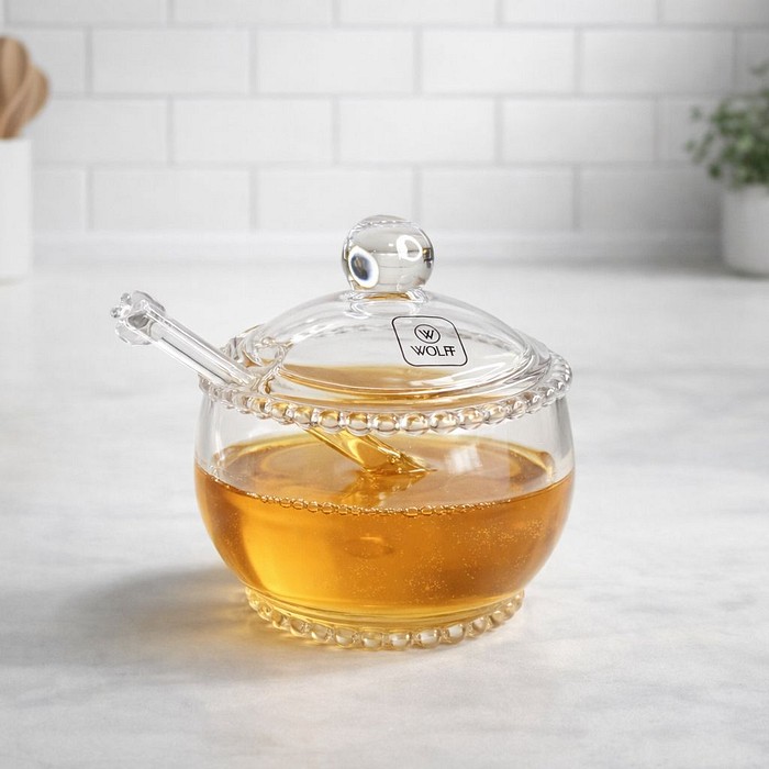 Meleira com Pegador Cristal Pearl