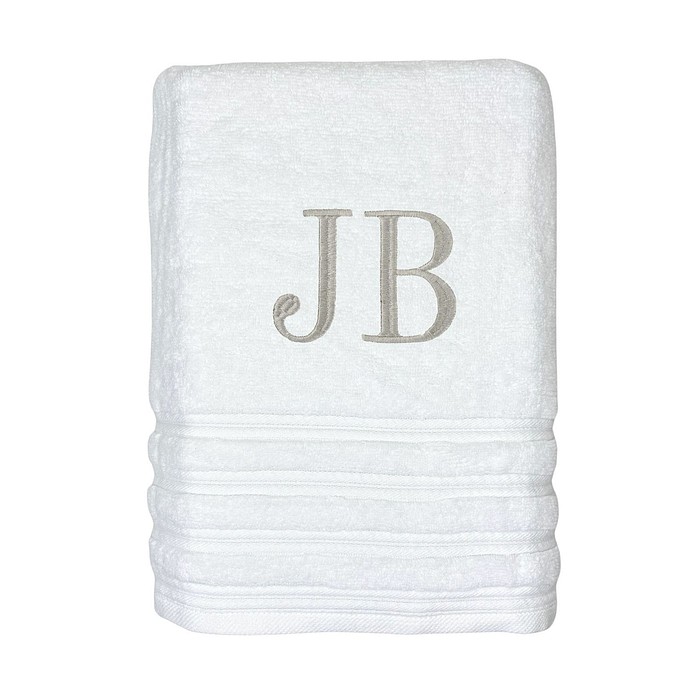 Toalha de Banho 100% Algodão Glam Altenburg Branco