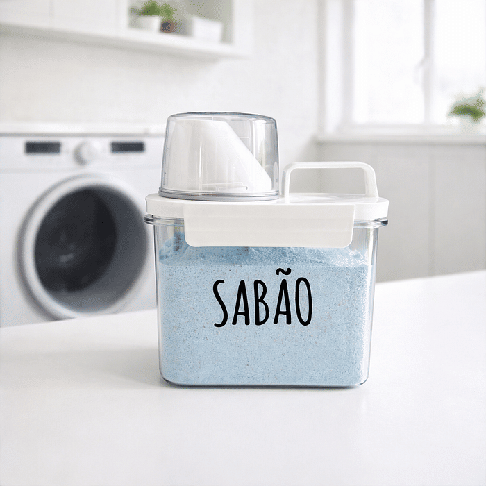 Dispensers / Pote Personalizado com Tampa Hermético - 1100ml