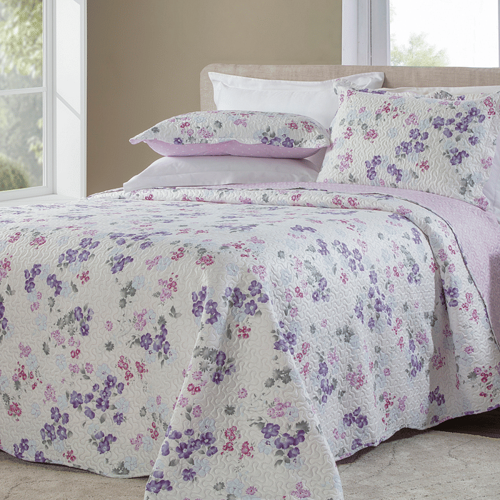 Kit Colcha Boutis Casal Zurique