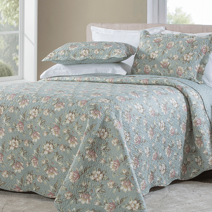 Kit Colcha Boutis Queen Lucerna