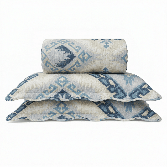 Kit Colcha Boutis Casal Seattle