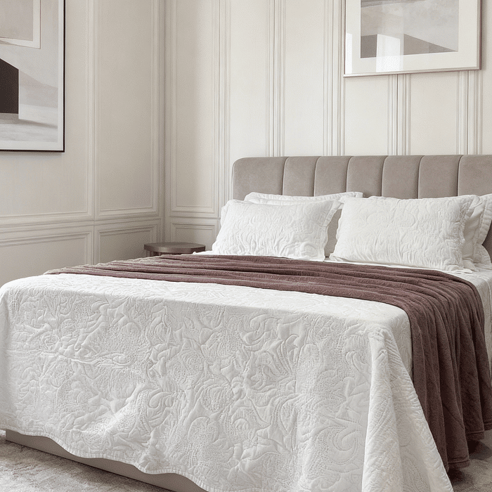 Manta Plush Casal Liso 180x200 Lavanda