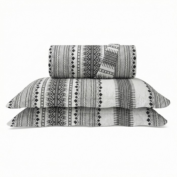 Kit Colcha Boutis King Bolonha