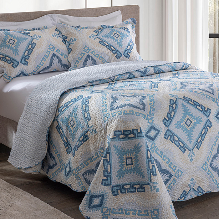 Kit Colcha Boutis Casal Seattle