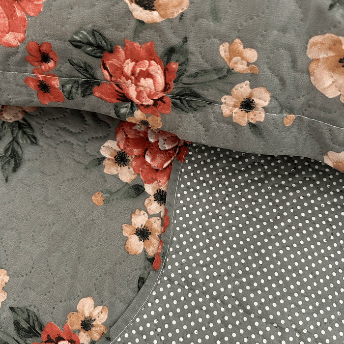 Kit Colcha Boutis King Lunare