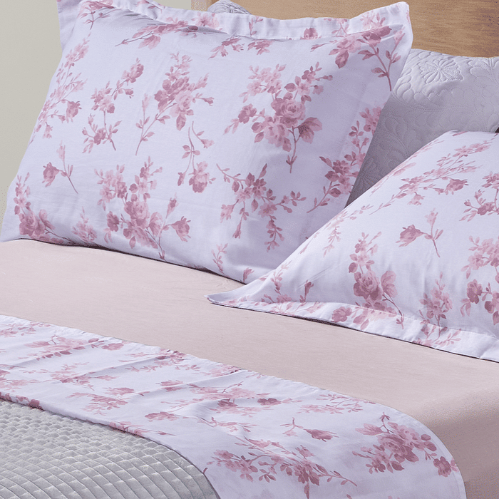 Jogo Duplo 150fios Puro Algodao 4pc Casal