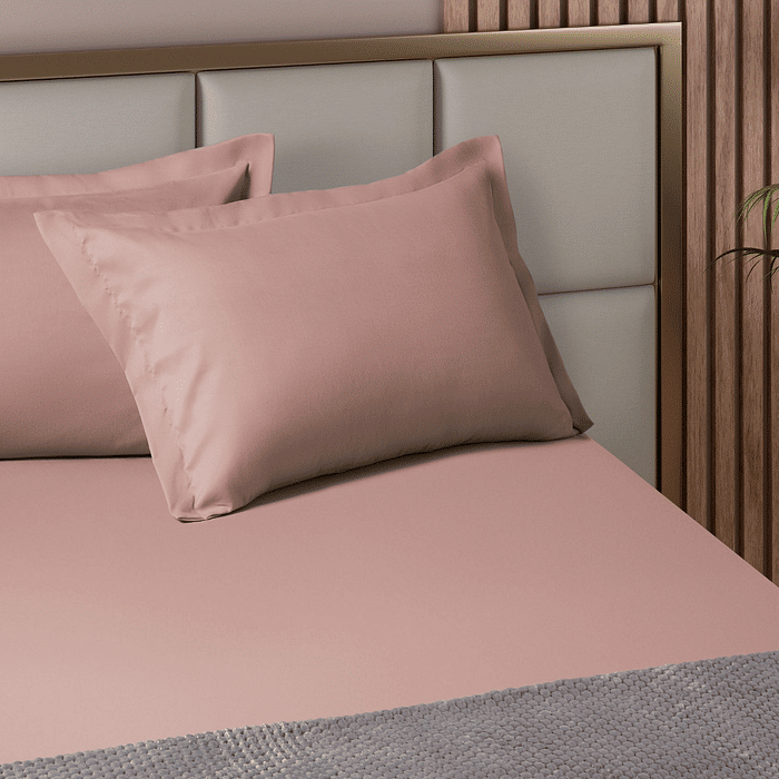 Jogo Simples 3pc Queen Super Cotton Rose