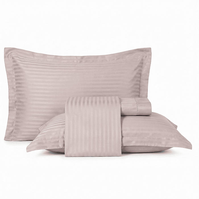 Jogo 3pc Casal Maquinetado Mocha