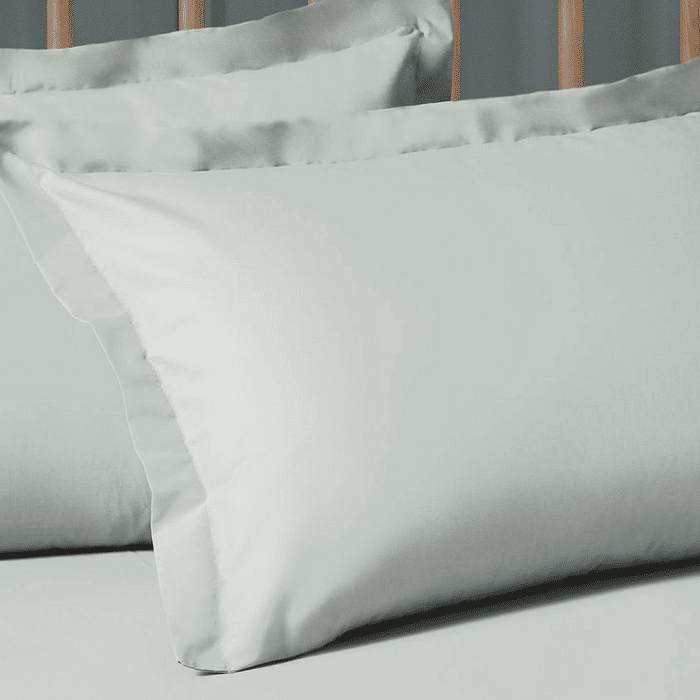 Jogo de Lençol Percal 200fios 100% Algodao Solteiro 2pc Verde