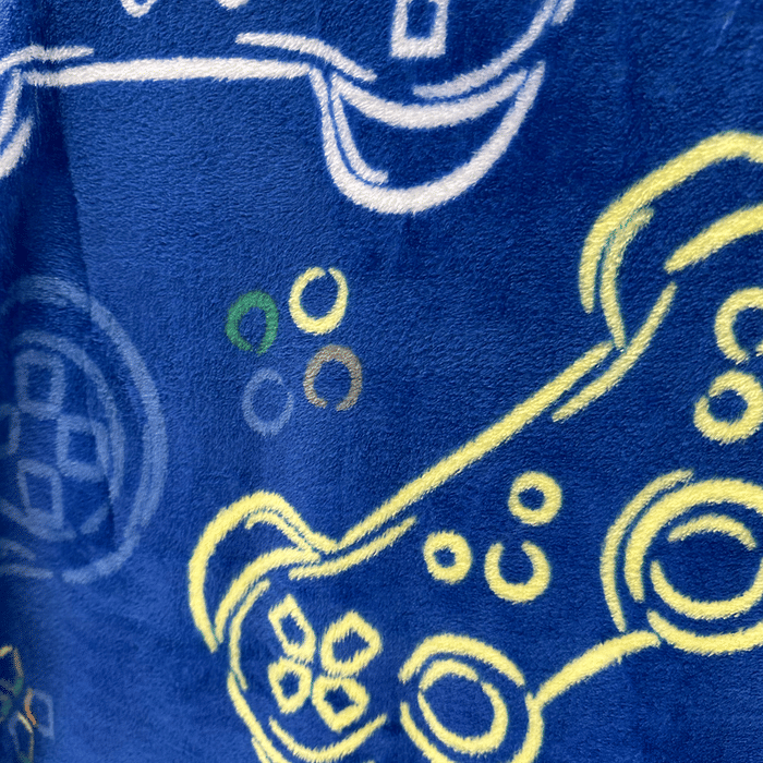 Manta Flannel Solteiro Estampado 150x200 Videogame