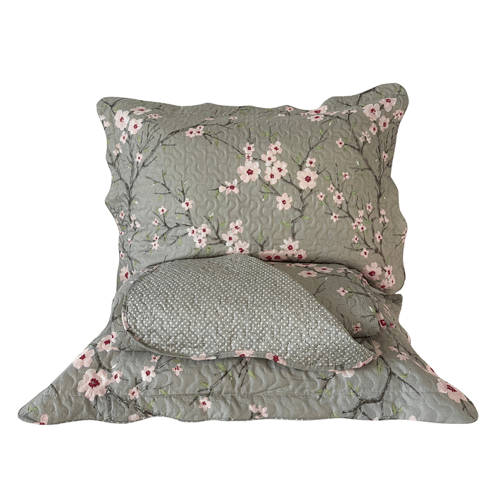 Kit Colcha Boutis Queen Encanto