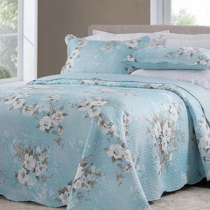 Kit Colcha Boutis King Toledo