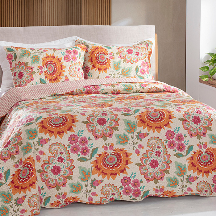 Kit Colcha Boutis Queen Park City