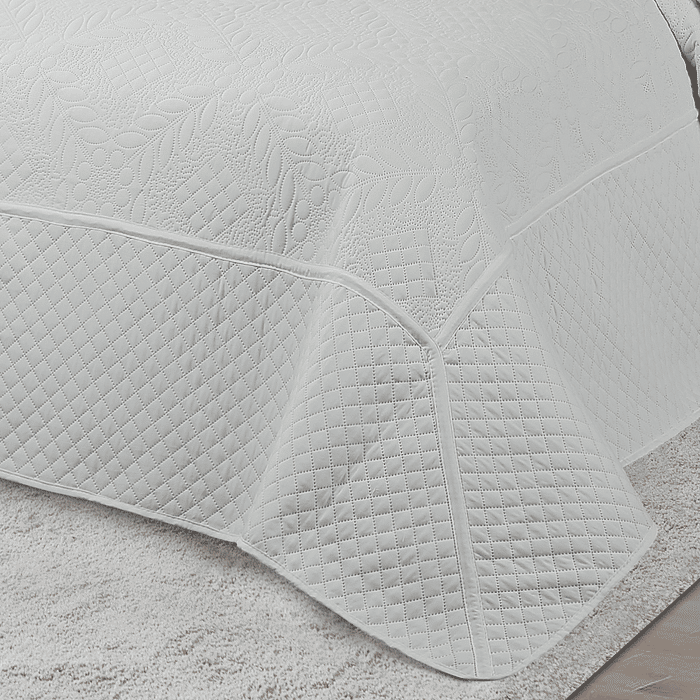 Kit Cobreleito Velvet Solteiro 2pc Cinza