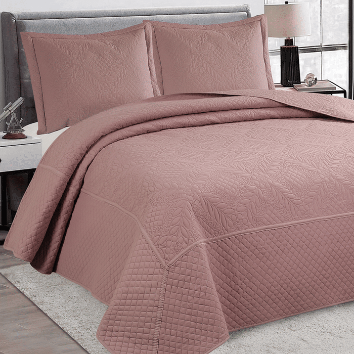 Kit Cobreleito Velvet Queen 3pc Lavanda