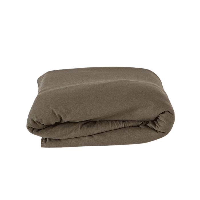 Lencol Elastico Malha Prime Queen Marrom