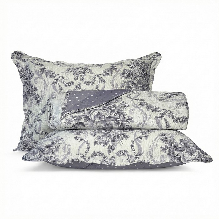 Kit Colcha Boutis King Madrid