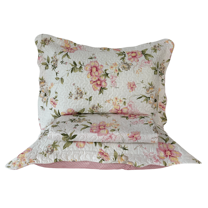 Kit Colcha Boutis Casal Primavera
