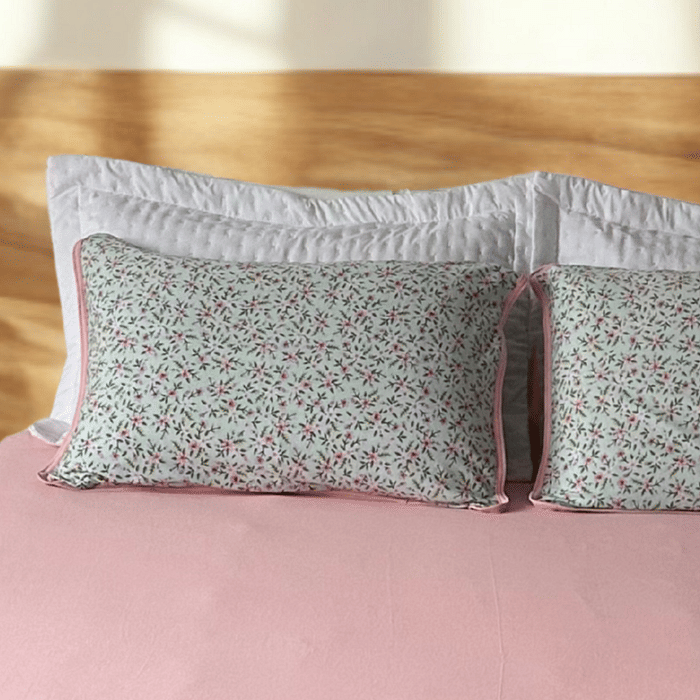 Jogo Malha Prime 3pc Casal 100% Algodão Rosa