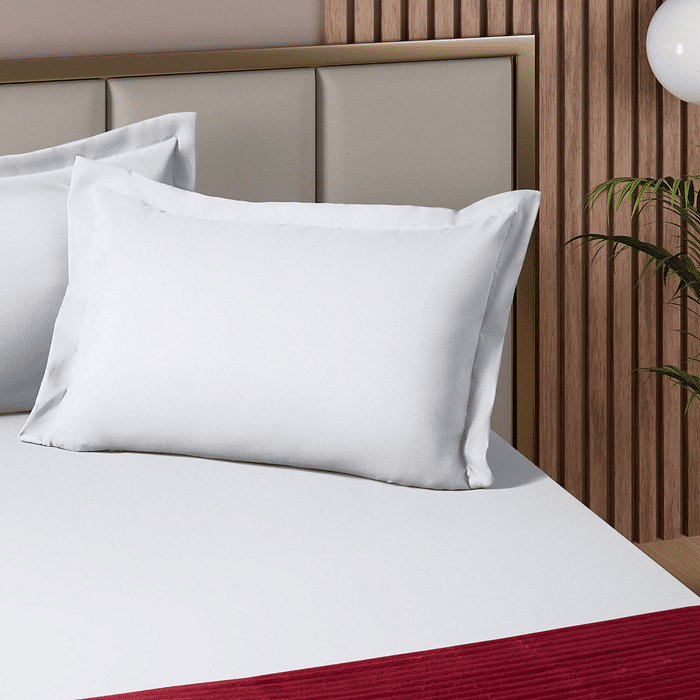 Lencol Elastico King Super Cotton Branco