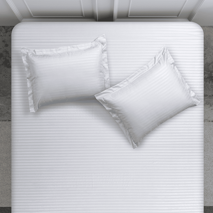 Jogo 3pc Casal Maquinetado Branco