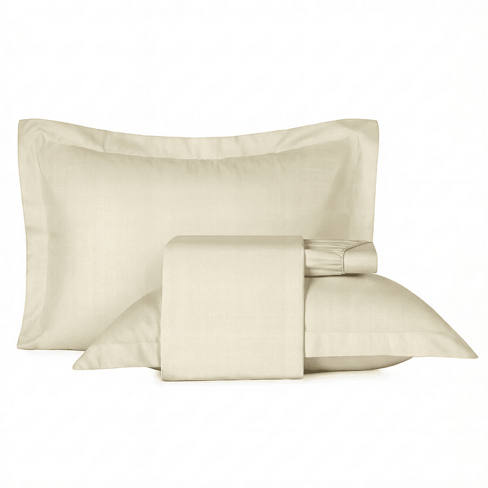 Lencol Elastico Casal Super Cotton Marfim