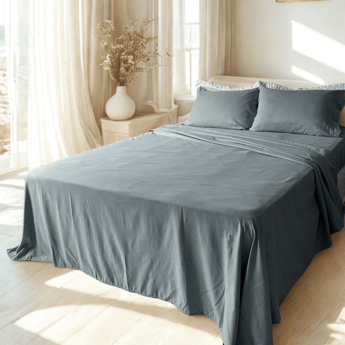 Jogo Simples 3pc Queen Super Cotton Azul